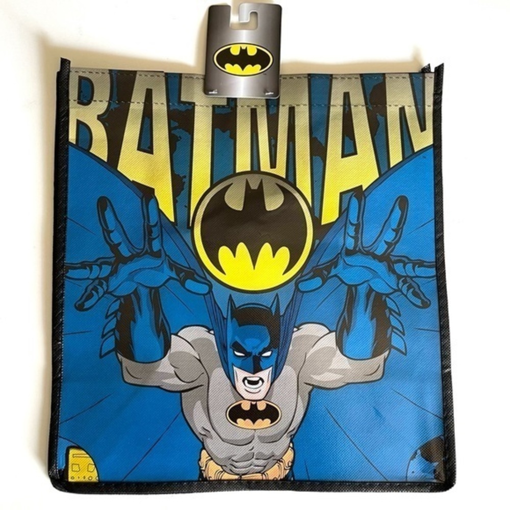 THE DARK KNIGHT bat infant costume/ FREE reusable BATMAN TOTE